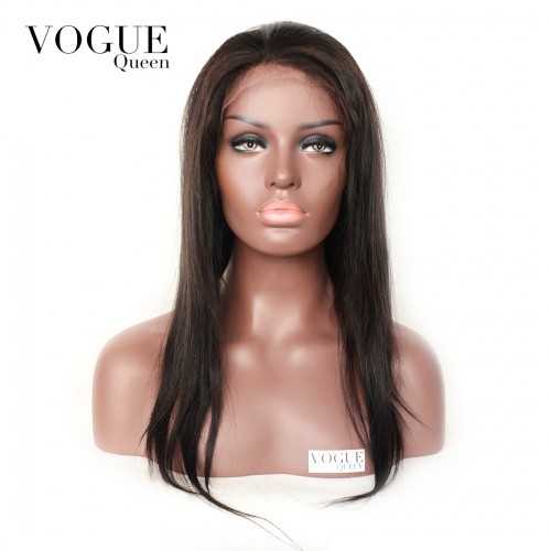 Straight 250 Density Lace Front Human Hair Wigs Virgin Human Hair Front Lace Wig